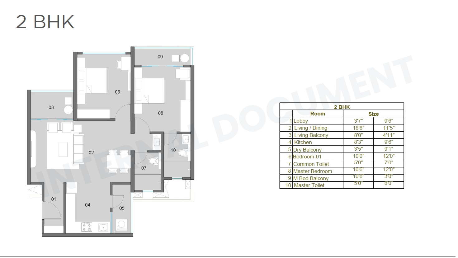 2 BHK Premium Layout