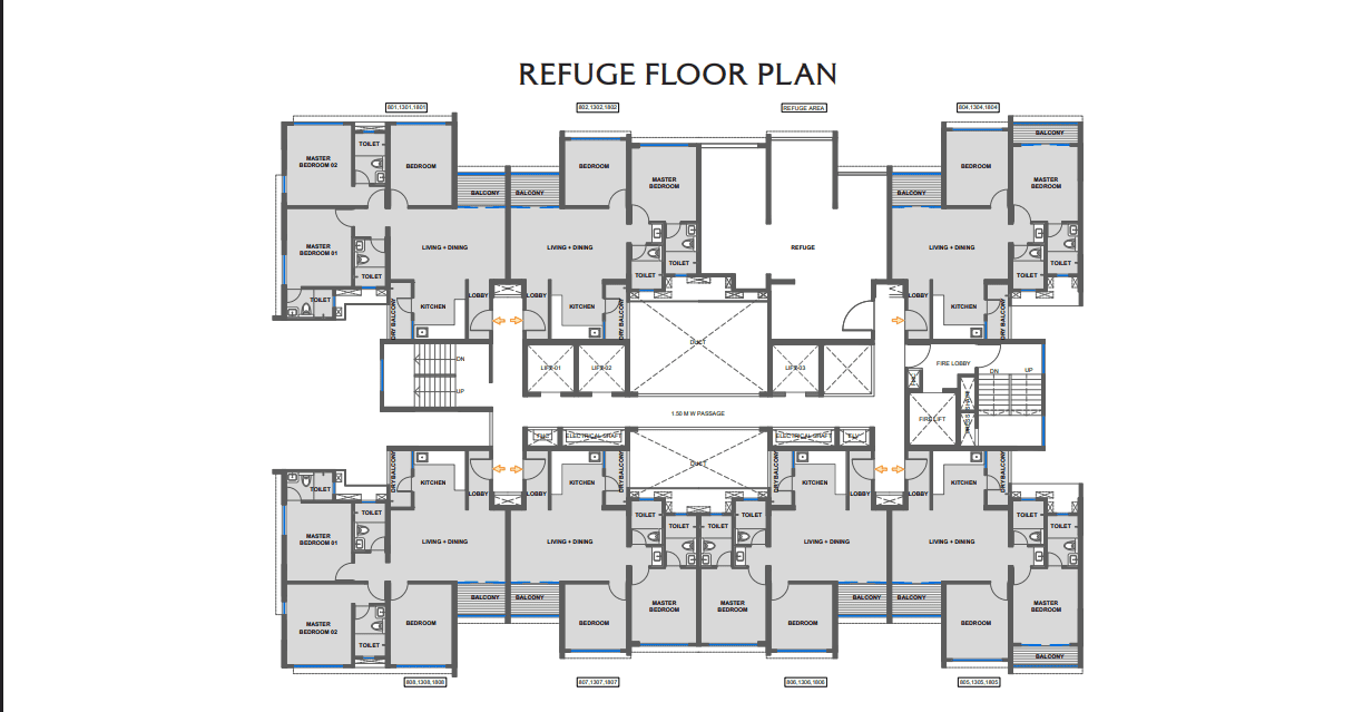 The Winds by Kolte-Patil Floor Plan 3
